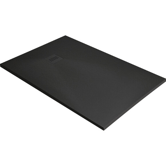 Душевой поддон из искусственного камня 120x90 черный, Radaway Kyntos арт. HKF12090-54