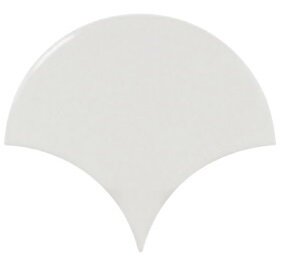 Керамическая плитка для стен EQUIPE SCALE 21968 White Fan 10,6x12 см