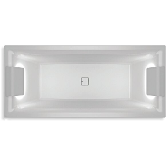 Акриловая ванна STILL SQUARE LED 170x75 L RIHO арт. BR02 (BR0200500K00131)