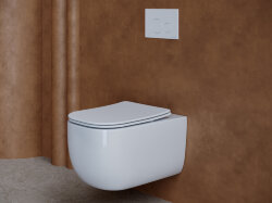 Унитаз подвесной Ceramica Nova Noel (белый) CN3013