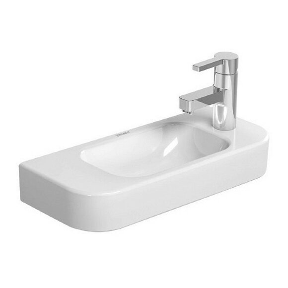 Раковина 50х22 см, 1 отв., без слив DURAVIT Happy D.2 - 0711500008 цвет: белый