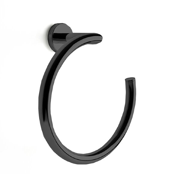 3SC Полотенцедержатель-кольцо D22см,  Ribbon цвет: черный арт. RB11NO