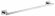 Полотенцедержатель, длина 60 см, Atena Gedy, хром арт. 4421/60(13)