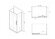 Душевой уголок Schwarzer Diamant 1200x800мм, Черный, ABBER арт. AG30120BH-S80B-S80B