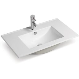 Раковина SantiLine SL-2102 90 цвет: белый