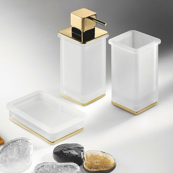 Стакан для зубных щеток, золото Lulu Colombo Design арт. B6241.gold