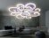 Потолочная светодиодная люстра Original современный FA5146, Ambrella light цвет: хром