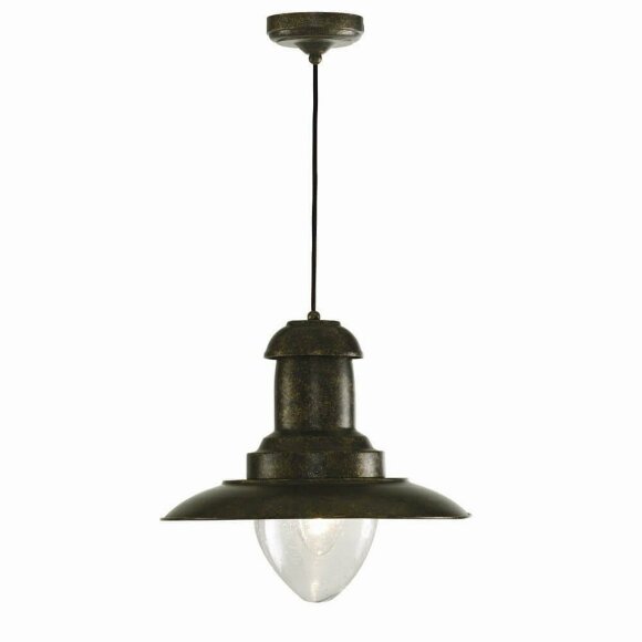Подвесной светильник, вид лофт Fisherman Black Arte Lamp цвет:  черный - A5530SP-1RI