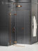 Душевое ограждение L 90x110x200 Avexa copper brushed New Trendy брашированная медь арт. EXK-3555