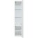 Шкаф пенал Reality 30 R подвесной Белый матовый Allen Brau,  арт. 1.32001.WM