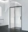BelBagno Душевая дверь в нишу 120x195 матовый черный, ACQUA, арт. ACQUA-BF-1-120-C-NERO
