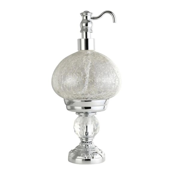 Дозатор жидкого мыла, настольный, Migliore Cristalia, хром арт. 16799