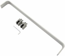 Рейлинг для полотенцесушителя серебро браш, Infinity Allen Brau арт. 8.21007.BA Рейлинг для полотенцесушителя серебро браш, Infinity Allen Brau арт. 8.21007.BA