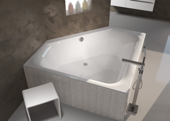 Акриловая ванна Riho Austin 145x145 BA1100500000000 цвет: белый