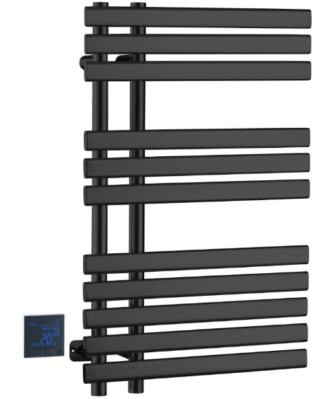 Полотенцесушитель электрический форма прямоугольная 50x80см, арт. 723-B Boheme Venturo цвет: черный