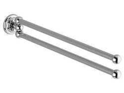 Keuco Вешалка для полотенца двойная, поворотная 46 см, Astor, 02118 010000 цвет: хром Keuco Вешалка для полотенца двойная, поворотная 46 см, Astor, 02118 010000 цвет: хром