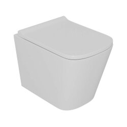 Унитаз подвесной безободковый, DT1436016  - Berlin D&K цвет: белый