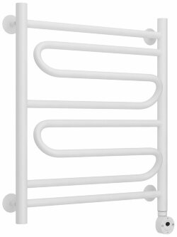 Электрический полотенцесушитель Формат 22 600х500 правый Стилье, 30522-6050 цвет: матовый белый Электрический полотенцесушитель Формат 22 600х500 правый Стилье, 30522-6050 цвет: матовый белый