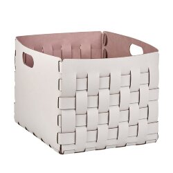 Корзинка Bottega ADJ Италия, 35x40xH30 цвет: устричный (пепельная роза) арт. 1048.02/07 Корзинка Bottega ADJ Италия, 35x40xH30 цвет: устричный (пепельная роза) арт. 1048.02/07