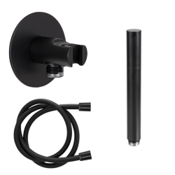 Комплект для душа Daniel, цвет: чёрный матовый, арт. A546XB43515 Комплект для душа Daniel, цвет: чёрный матовый, арт. A546XB43515