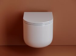 Подвесной унитаз Ulma Rimless белый, арт. CN4006 Подвесной унитаз Ulma Rimless белый, арт. CN4006