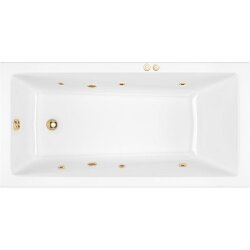 Акриловая ванна Wave 180x80 с гидромассажем Excellent, WAEX.WAV18.SOFT.GL