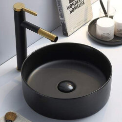 Раковина-чаша черная матовая Comforty - 00-00002766 Раковина-чаша черная матовая Comforty - 00-00002766