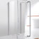 Душевой уголок MOLVENO Хром Cezares - MOLVENO-BA2-100/80-C-Cr-IV