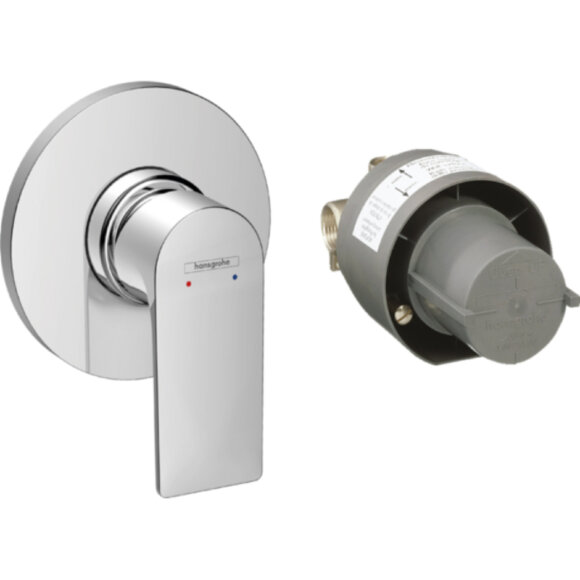 Смеситель для душа, 72658000 Rebris Hansgrohe, цвет: e хром