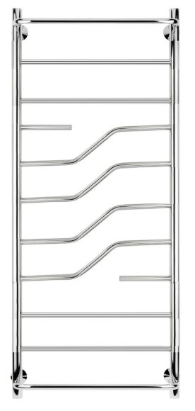 Полотенцесушитель электрический, хром, Secado 120x60, Риволи СП - 4603777458324