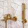 Смеситель для ванны с коротким изливом Aisch 5501 WasserKRAFT цвет: Золото