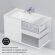 База под раковину подвесная Inspire 2.0 AM.PM, арт. M50AFHX1003WM цвет: белый