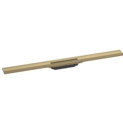Hansgrohe внешняя часть трапа для душа 90см, укорачиваемая, RainDrain Flex, матовая бронза арт. 56052140 Hansgrohe внешняя часть трапа для душа 90см, укорачиваемая, RainDrain Flex, матовая бронза арт. 56052140
