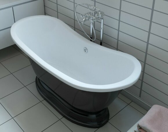 Ванна отдельностоящая "Бостон" на подиуме размер 1800х740 Эстет ФР-00001046 цвет: Белый Ванна отдельностоящая "Бостон" на подиуме размер 1800х740 Эстет ФР-00001046 цвет: Белый