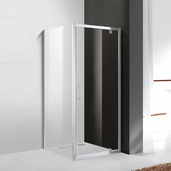 Душевой уголок MOLVENO Хром Cezares - MOLVENO-AH-1-100/80-C-Cr-IV