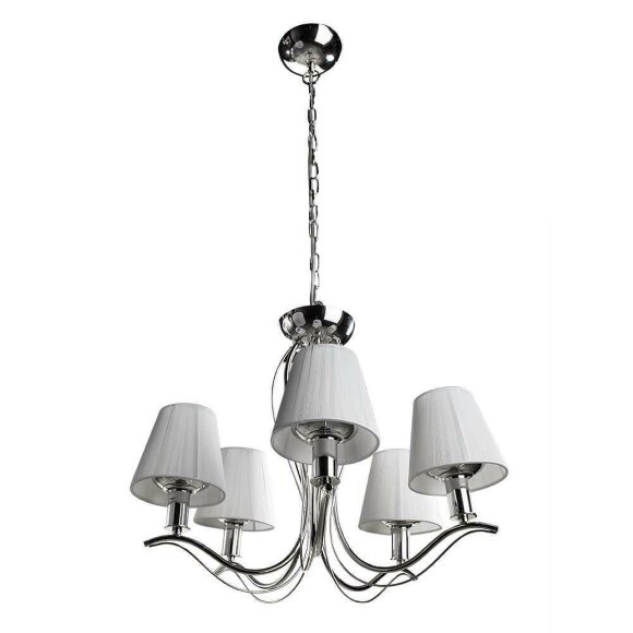 Подвесная люстра, вид модерн Domain Arte Lamp цвет:  белый - A9521LM-5CC
