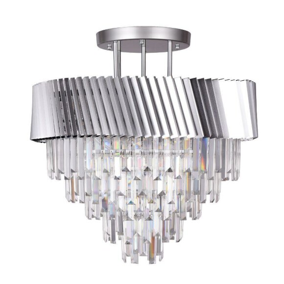 Потолочная люстра, вид модерн Muscida Arte Lamp цвет:  серебро - A1004PL-10SI