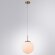 Подвесной светильник, вид современный Volare Arte Lamp цвет:  белый - A1561SP-1PB