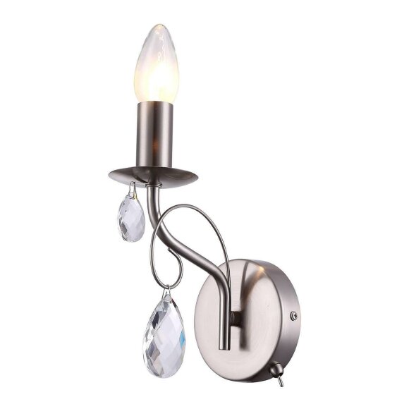 Бра, вид прованс Purezza Arte Lamp цвет:  серебро - A6645AP-1SS