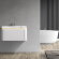 Тумба с раковиной (900x520x400), U925.900, Unihopper, Corian раковина-столешница, LED light, Black&White арт. 925900