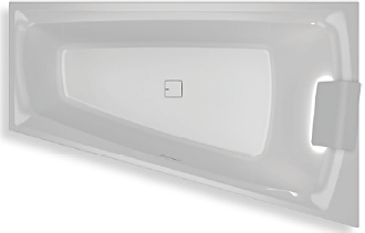 Акриловая ванна STILL SMART LED L 170x110 RIHO арт. BR04 (BR0400500K00130)