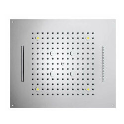 Верхний душ 570x470 мм, с 4 LED RGB, 4 режима (дождь, каскад, водопад, туман), блок питания/управления, Cromoterapia BOSSINI Dream арт. H38908.030 цвет: хром Верхний душ 570x470 мм, с 4 LED RGB, 4 режима (дождь, каскад, водопад, туман), блок питания/управления, Cromoterapia BOSSINI Dream арт. H38908.030 цвет: хром