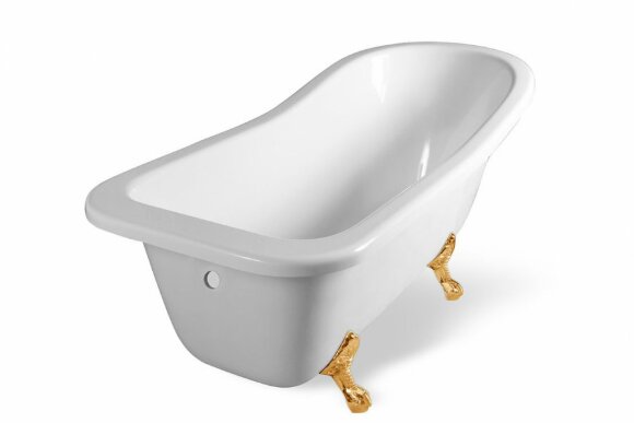 Ванна отдельностоящая "Царская" размер: 1700х730мм Эстет ФР-00000685 цвет: Белый Ванна отдельностоящая "Царская" размер: 1700х730мм Эстет ФР-00000685 цвет: Белый