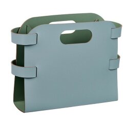 Журнальница ADJ Италия, 16x36xH25 цвет: небесный (эвкалипт) арт. 9868.50/60 Журнальница ADJ Италия, 16x36xH25 цвет: небесный (эвкалипт) арт. 9868.50/60