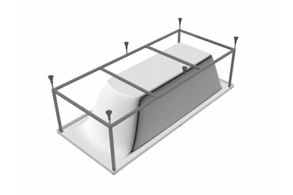 Каркас для ванны 170x70 серый, Savero Vayer арт. Гл000011400