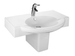 Полувстраиваемая раковина (80 х 34/53 см) PRESQUILE JACOB DELAFON арт. E1343-00 Полувстраиваемая раковина (80 х 34/53 см) PRESQUILE JACOB DELAFON арт. E1343-00