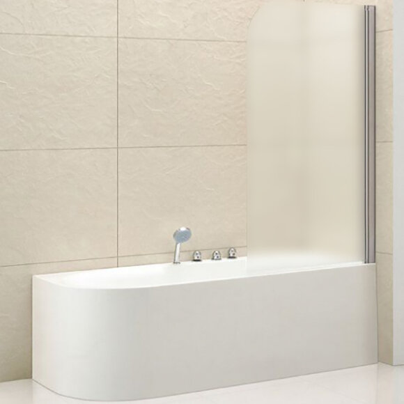 Шторка на ванну ECO Хром Cezares - ECO-O-V-1-80/140-P-Cr-R