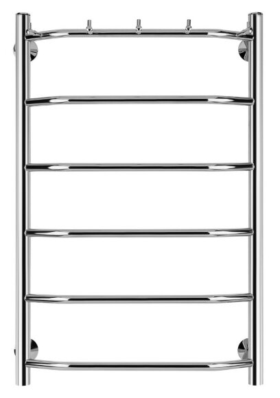 Полотенцесушитель водяной, хром, Secado 80x40, Агата 1 К - 4603777444006