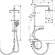 Hansgrohe душевая система Reno с переключателем потоков, Vernis Shape, матовый черный арт. 26289670