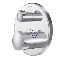 Встраиваемый смеситель, Термостатический Gem AM.PM цвет: хром, арт. F9085500